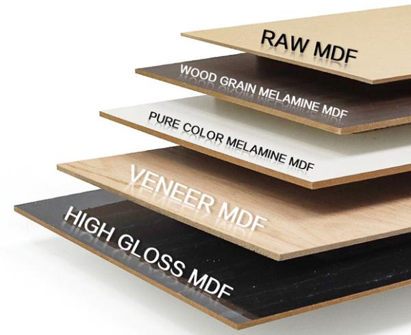 2.0mm 11mm Veneer MDF Wooden Slatwall 19mm Oak Veneered MDF