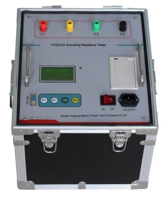 Anti Jamming Earth Resistance Meter 3A Electrical Ground Testing Equipment