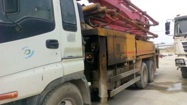 36M USED putzmeister CONCRETE PUMPS ISUZU truck 2001 36m 42M Truck-Mounted Concrete Pump