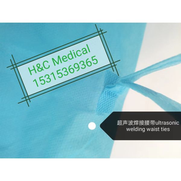 Isolation Disposable Surgical Gowns Surgical Nonwoven Gown Disposable Patient Gown