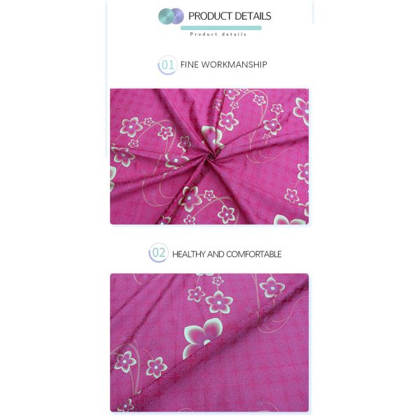 Облегченной картина лоскутного одеяла тюфяка Pongee напечатанная тканью