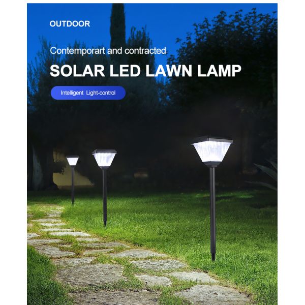 Parada fácil toda del jardín al aire libre impermeable IP66 en las luces de un camino del ABS para los chalets del patio de la yarda del parque