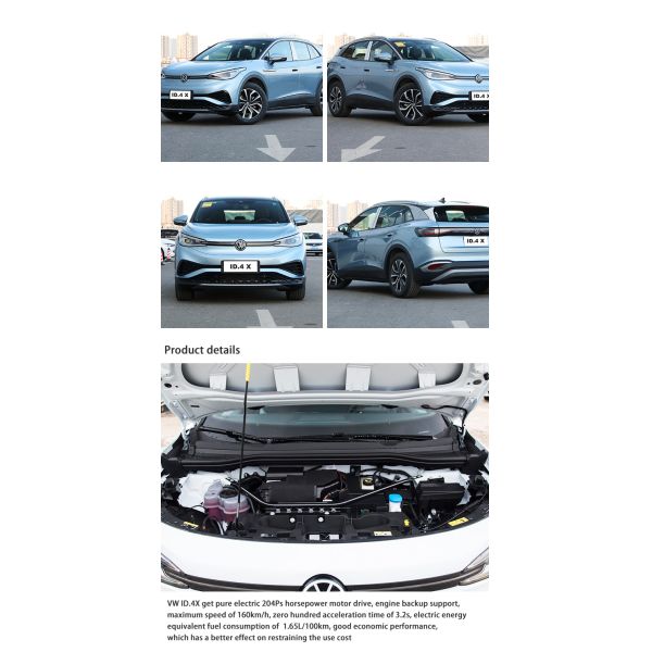 Новые энергетические транспортные средства Чистый внедорожник ID4 VW ID.4 X EV Электрический автомобиль Для Volkswagen