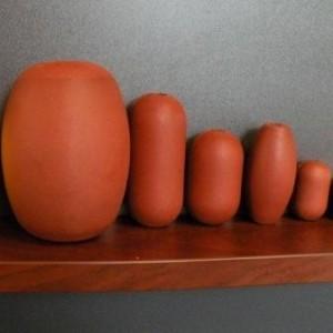 Synthetic Rubber Float Fishing Floats Customized Length Orange Color
