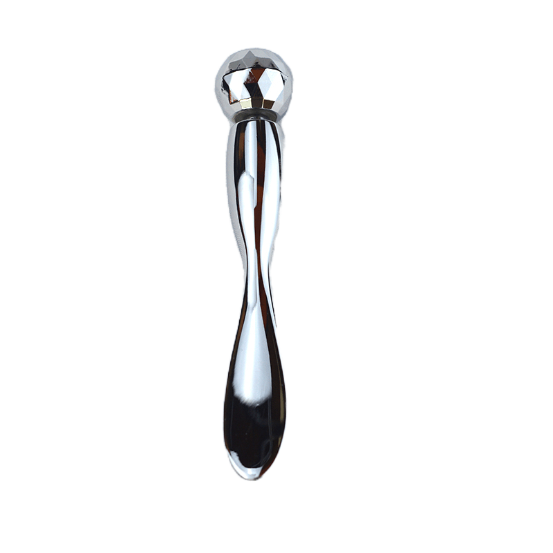 Eye Massage Cream Cosmetic Gold Metal Spoon And Spatula Facial Massager Roller Sticks Metal Mask