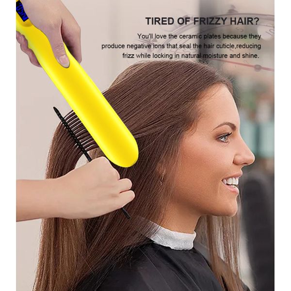 титан утюга регулируемой температуры 35W ультракрасный плоский покрывает соответствующее для всех волос