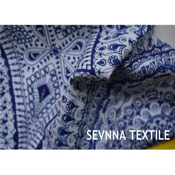 Экранируйте ткань повторно использованную трико полиэстера печатания 72% повторн