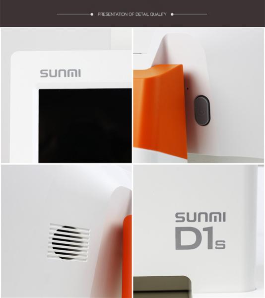 White Color  Dual Touch Screen Point  Computer Pos System For  Clothing Store
