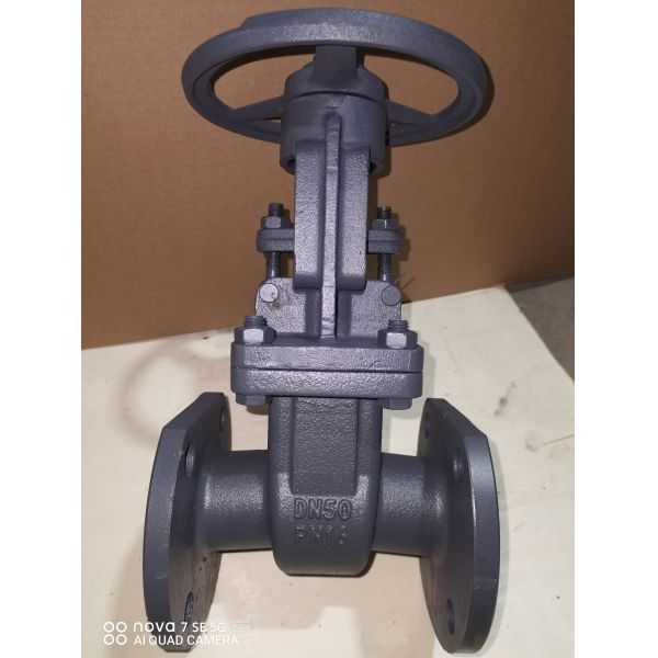 150-300 PSI Pressure Rating Cast Iron Gate Valve with API 598 Testing Standard and ≤120℃ Operating Temperature