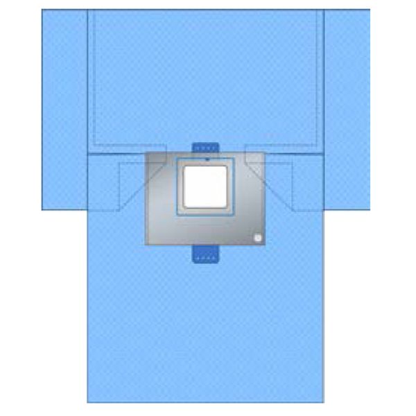 ETO Sterile Dark Blue Disposable Medical Drapes For C Section