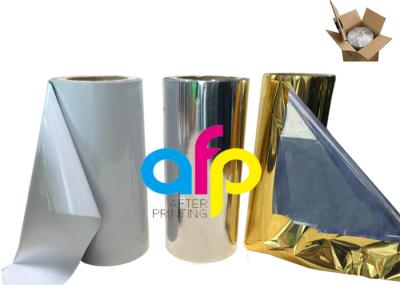Various Color Metalized Polyester Film For Lamination 180 - 1300mm Roll Width