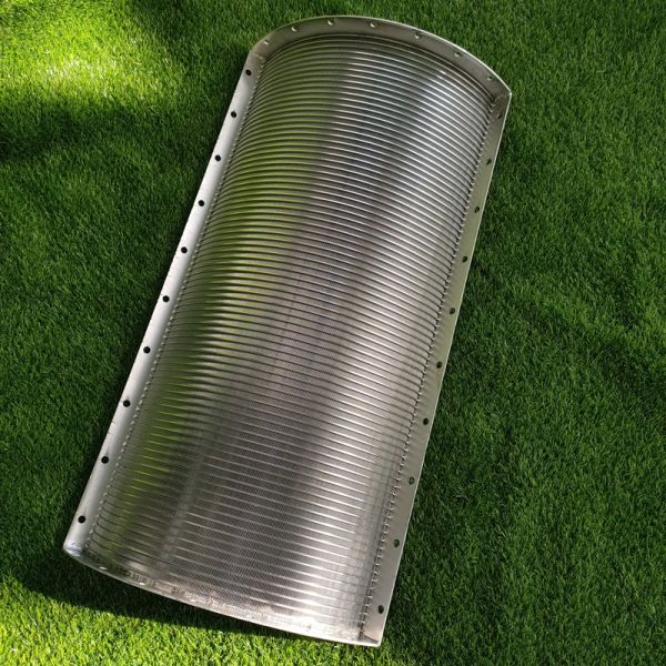 Нержавеющая сталь клин проволока Коанда Screen Sieve изгибы для Koi рыбный пруд