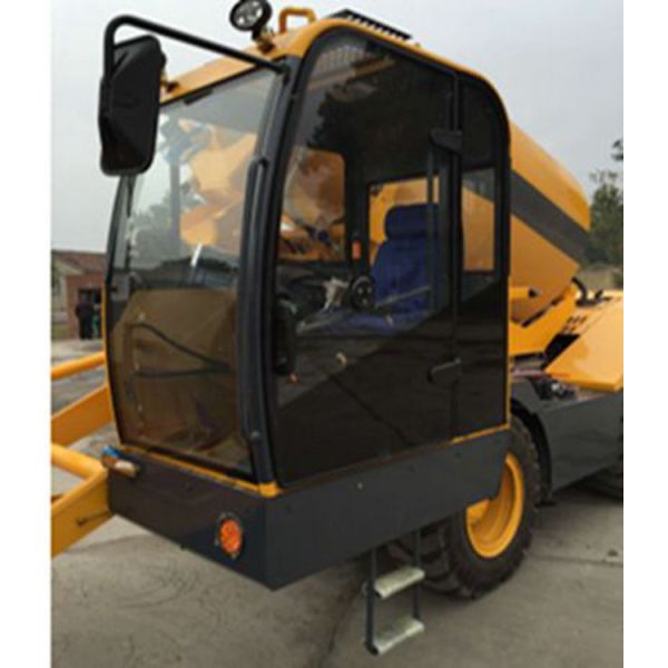 Большой барабанный 4WD Автоматический цементный смеситель Грузовик Самозагрузка Дизель портативный 6.5m3 Мобильный