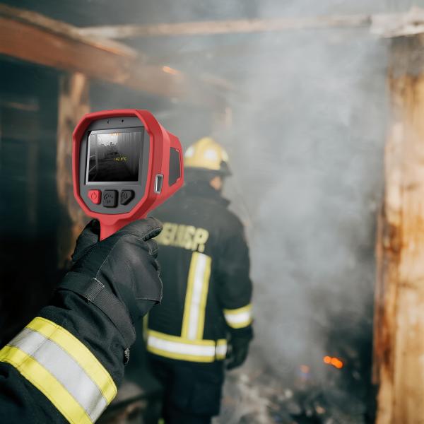 Thermal Imaging Infrared Gas Leak Detector for Fire Rescue and Chemical Safety