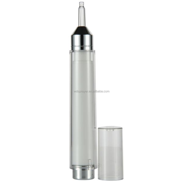 Индивидуальная печать 15 мл безвоздушной бутылки для крема для глаз из ПЭТГ