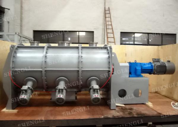 Easy To Control Plough Shear Mixer / Ribbon Blender For Powder Mixing