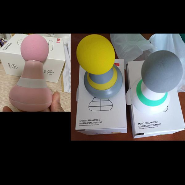 Power Source Mini Electric Massager Rechargeable Pocket Vibrating Massage Gun with USB