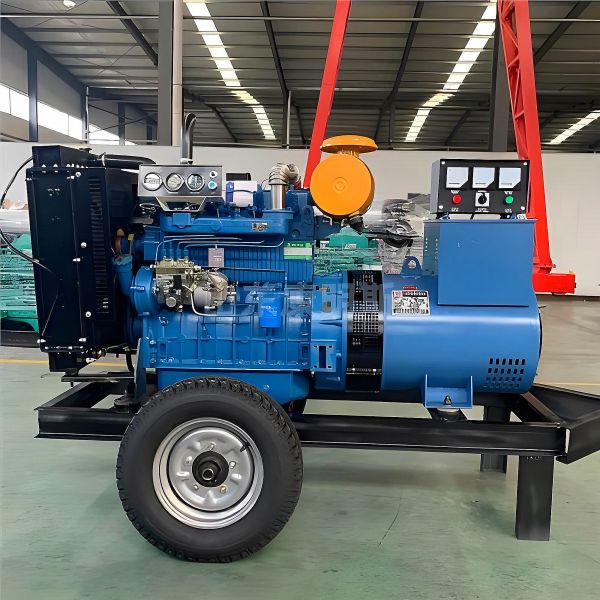 Rapid Deployment Diesel AC Generator Towable Diesel Generator Open Frame Diesel Engine Generator Set