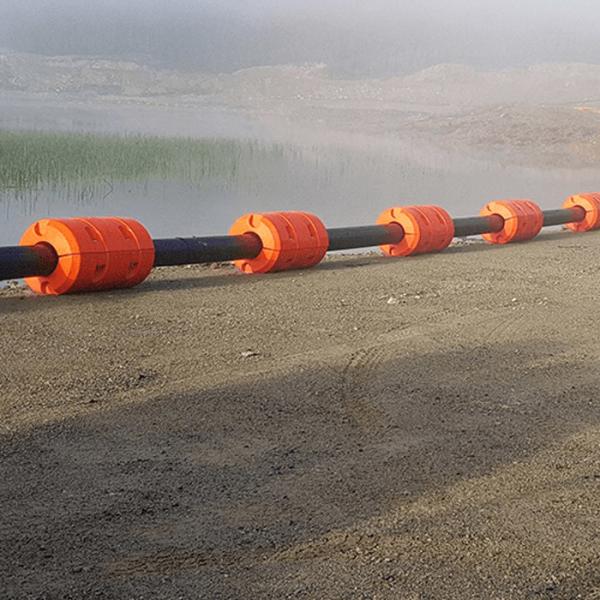 Tubos negros flutuantes Pontoon Pe Material interno Eps espuma de espuma flutuante