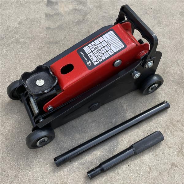 400mm Heavy Duty Car Jack , Wearproof 2 Ton Hydraulic Trolley Jack