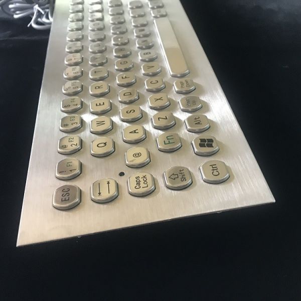 Клавиатура на открытом воздухе нержавеющей стали механическая с доказательством Ип67 дождя трекбола