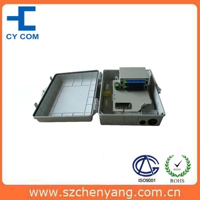 Boîte de répartition de la fibre optique et du plastique (16 ports)