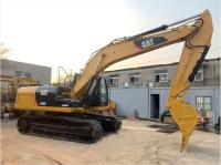 CAT 320D d'excavatrice hydraulique de Caterpillar d'occasion avec la ligne de marteau