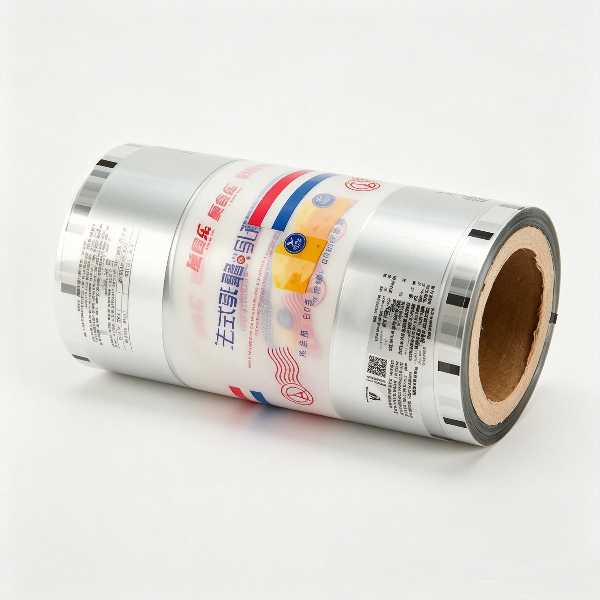Glossy Transparent Food Grade Composite Packaging Roll Film | BOPP/CPP PET/PE Laminated Automatic Packing Roll Stock For Cheese Biscuit Candy OEM Custom Printed