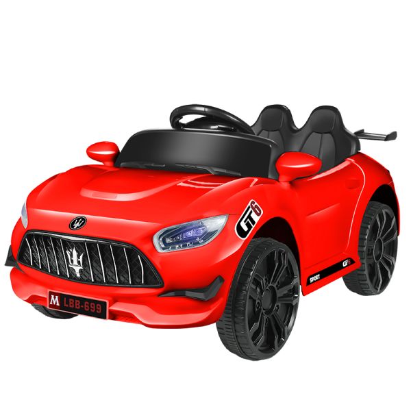 2022 Popular Battery Powered Ride On Toy With Remote Control LED Electric Car for Kids