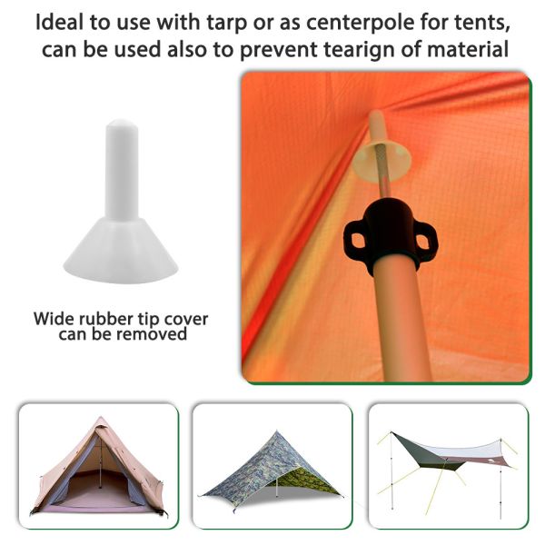 1.53kg 6061 Aluminum Lightweight Tent Pole