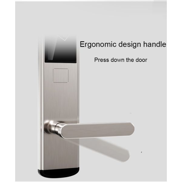 4 Colors Wooden Sliding Door Lock More Than 20000 Unlock Times Stainless Steel Material