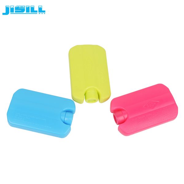 Mini Ice Packs with hard shell HDPE material reusable cooling gel packs ideal for lunch bags frozen food and medical cold storage