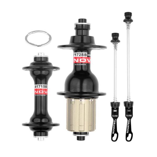 SAVA Bike And Cycle Accessories, parte dianteira 100mm do cubo de roda da bicicleta da liga/parte traseira 130mm