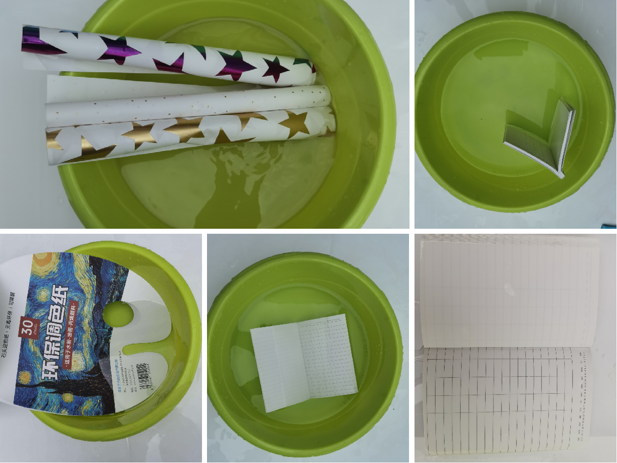 Eco Friendly Wood Free Waterproof Notebook Stone 100gsm 120gsm