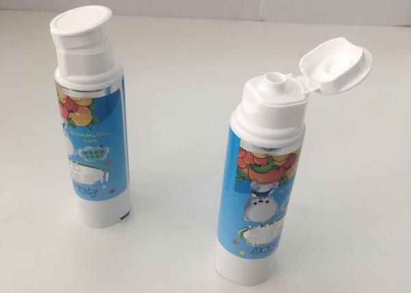 Laminated Children Toothpaste Tube With Customized Doctor Cap ABL250/12 Thickness
