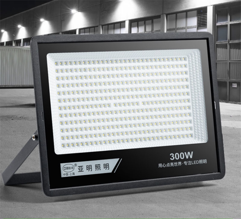 Aluminum Alloy Advertising Floodlight with 120lm Luminous Flux and 180° Beam Angle