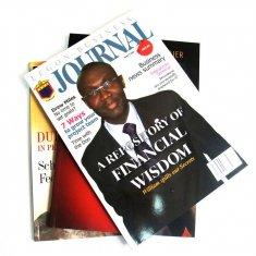 Collez et les magazines de papier enduites UV obligatoires de couture du commerce d'impression d'art/fantaisie de C2S