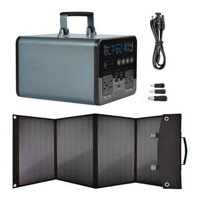 Home 220v Solar Generator 100W Portable Solar Power Kits