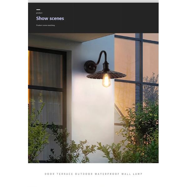 Courtyard Balcony Entrance staircase Hallway  LED Industry American Wall Light(WH-VR-121)