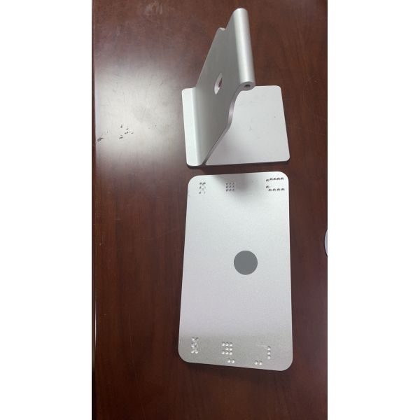 OEM Custom Aluminum 360 Adjustable IPad Holder Stand and CNC Machining Process