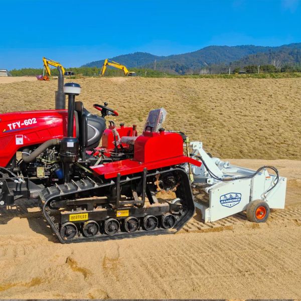 Hydraulically Controlled Vibrating Screen Beach Sand Cleaning with Alkaline Solution