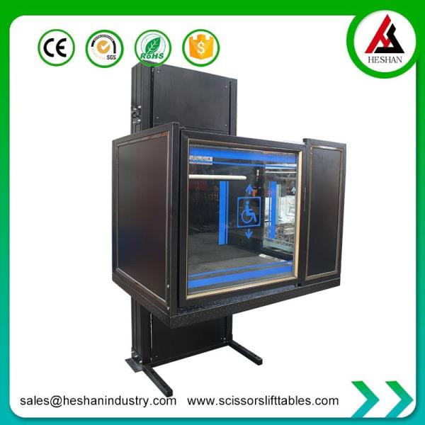 3M 250kg Vertical Wheelchair Lift Aluminum Platform Elevator Customized