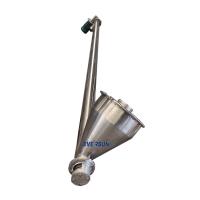 Acero inoxidable pequeño alimentador de tornillo transportador de tornillo portátil para productos farmacéuticos
