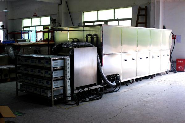 O líquido de limpeza 304 ultrassônico industrial de aço inoxidável para aviões parte a remoção do óleo/líquido refrigerante