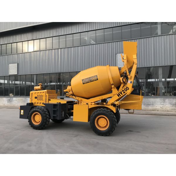 2 кубических 4WD дизельного самозагрузки бетонный смеситель грузовик XCMG HY-200