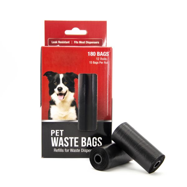 Customized Black Pet Litter Bags For Picking Up Dog Cat Waste