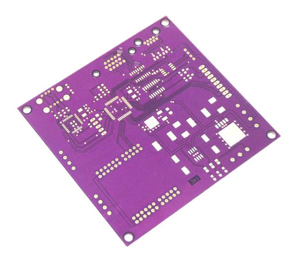 o PWB 2OZ TS16949 automotivo de 1.6mm certificou o revestimento roxo da superfície do PWB ENIG da máscara da solda