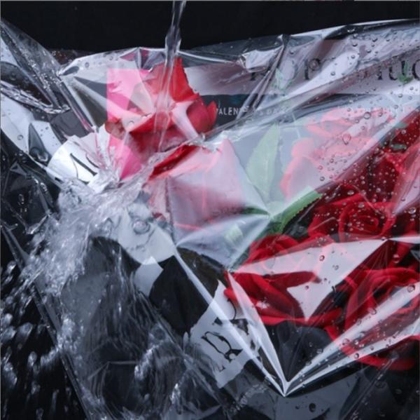 Fresh Flower Bouquet Dust-proof Bag Transparent Windproof and Waterproof Packaging Cover 60*70cm Shipping Time 30-45Days
