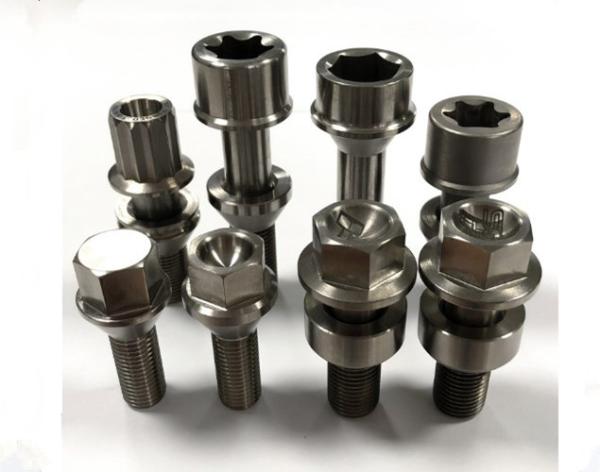 Low Density Titanium Wheel Bolts Wheel Shafts Rear CNC Precision Machining Parts