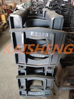 Q235 Excavator Track Parts ,  HRC37  Bulldozer Undercarriage Track Guards For Construction